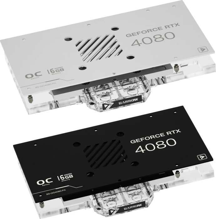 Barrow NVIDIA RTX 4080 LRC 2.0 Full Coverage GPU Water Block schwarz, GIGABYTE 4080 Aorus Aurora