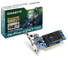 GIGABYTE GeForce 210 TC, 512MB DDR3, VGA, DVI, HDMI