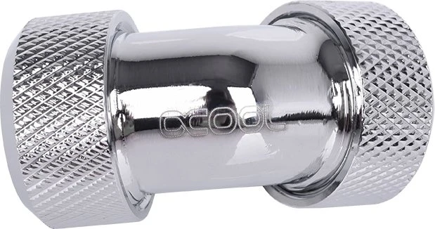 Alphacool Eiszapfen 45° 13mm L-Verbinder HardTube Anschraubtülle, verchromt