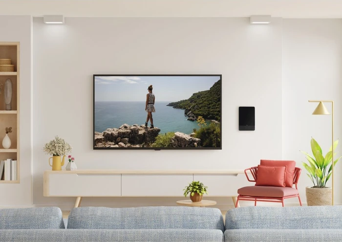 Hama DVB-T/DVB-T2-Zimmerantenne, Performance 45, flach, aktiv, schwarz