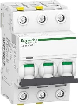 Schneider Electric Leitungsschutzschalter iC60N 3P 10A C
