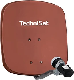 TechniSat DigiDish 45 ziegelrot Satfinder V/H-LNB