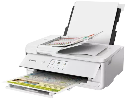 Canon PIXMA TS9551 Ca weiß, Tinte, mehrfarbig