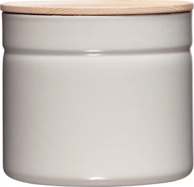 Riess Vorratsdose mit Eschenholzdeckel 1.49l grey