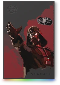 Seagate FireCuda Gaming HDD - Darth Vader Special Edition, 2TB, +Rescue, USB 3.0 Micro-B