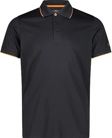 CMP Einfarbiges Pique Poloshirt kurzarm antracite/flame (Herren)