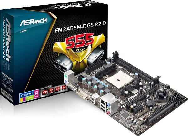 ASRock FM2A55M-DGS R2.0 (AMD FM2)