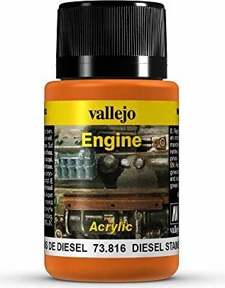Vallejo Weathering Effects Engine diesel stains, 40ml