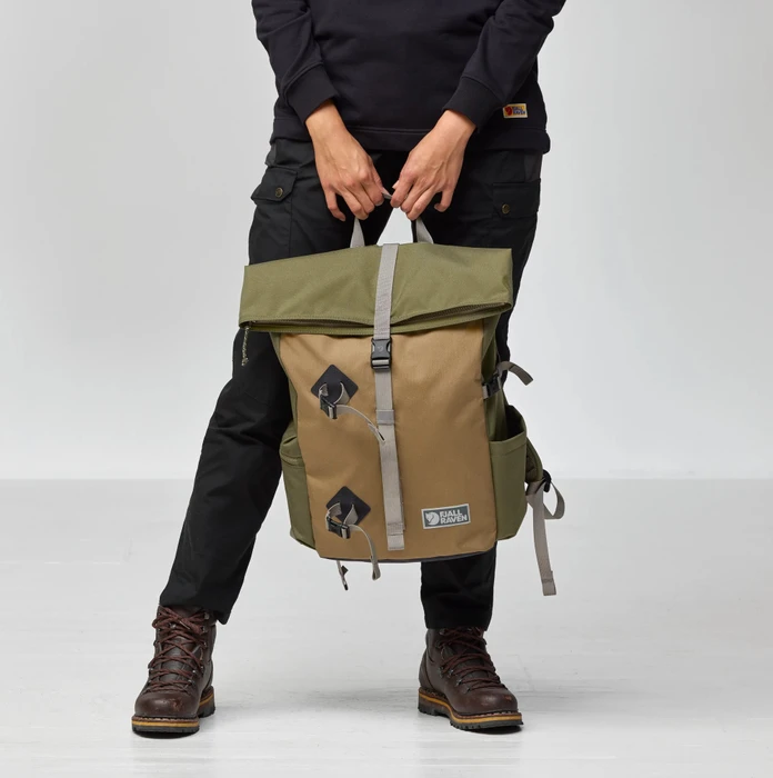Fjällräven Vardag Foldsack 25 green/clay