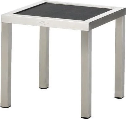 Diamond Garden Madeira Beistelltisch 45x45cm schwarz