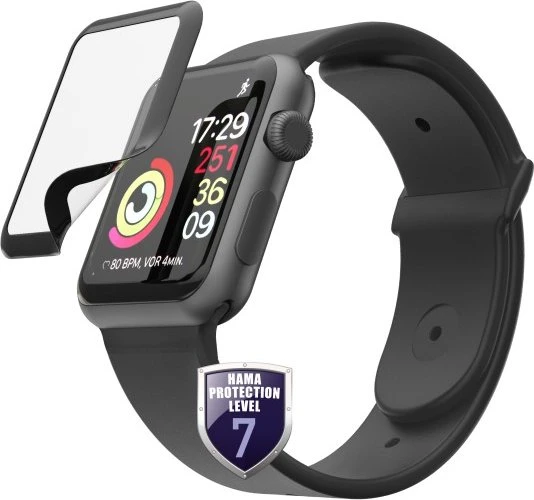 Hama Displayschutz Hiflex für Apple Watch (40mm)