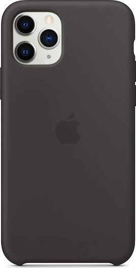 Apple Silikon Case für iPhone 11 Pro schwarz