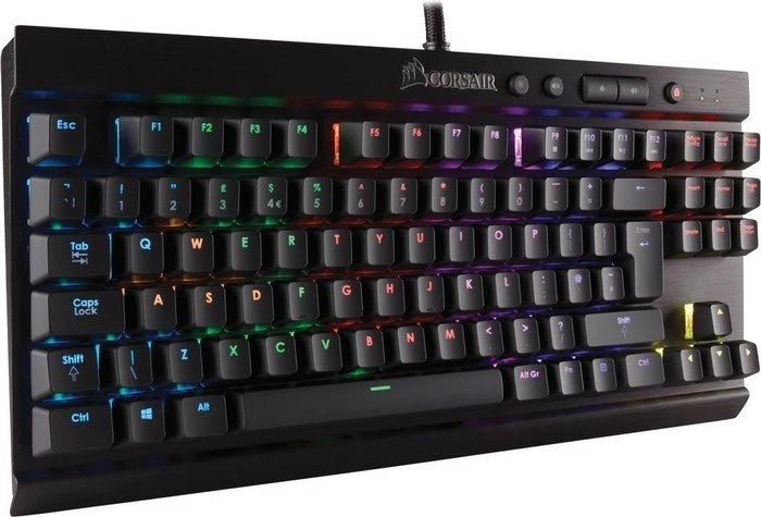 Corsair Gaming K65 RGB Compact, New Logo, MX RGB RED, USB, DE
