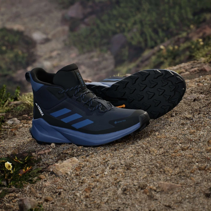 adidas Terrex Trailmaker 2.0 Mid GTX aurora ink/wonder steel/core black (Herren)