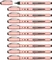 STABILO worker+ medium NatureCOLORS Wildflower Tintenroller (Mine) rouge, 10er-Pack Vorschaubild