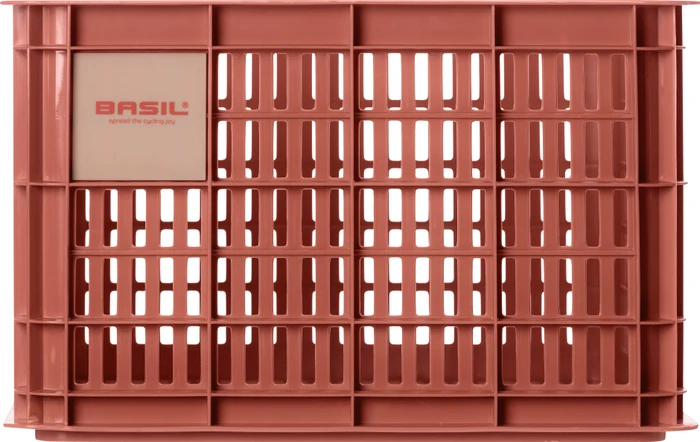 Basil Crate M Fahrradkorb terra red