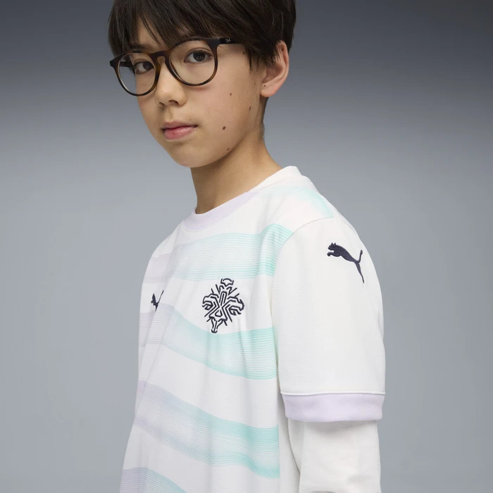 Puma UEFA EURO 2025 Island Frauenteam Auswärtstrikot (Junior)