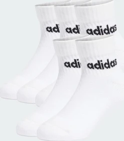 adidas Linear Ankle Socken weiß, 5 Paare (Junior)