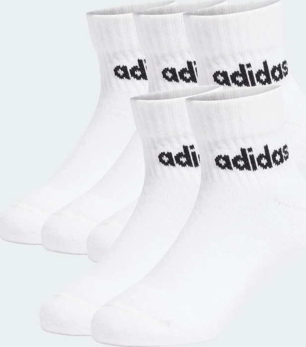 adidas Linear Ankle Socken weiß, 5 Paare (Junior)