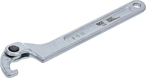 BGS technic DIN 1810 Form A Gelenk Hakenschlüssel mit Nase