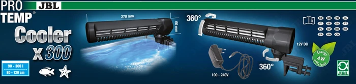 JBL Pro Temp Cooler x300 Kühlgebläse für Aquarien