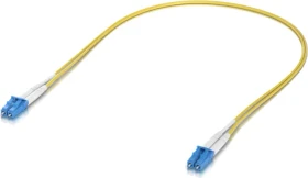 Ubiquiti UniFi LWL Duplex Kabel, OS2, 2x LC-UPC Stecker/2x LC-UPC Stecker, 0.5m, gelb