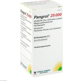 Pangrol 25000 Hartkapseln, 50 Stück