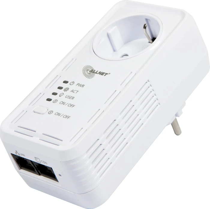 Allnet ALL3075v4, 3680W, Smart-Steckdose mit Strommessfunktion