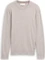 Tom Tailor Basic Strickpullover greyish brown white mouline (Herren) Vorschaubild