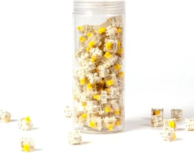 Keychron Gateron Silent Yellow Switch Set, 110er-Pack