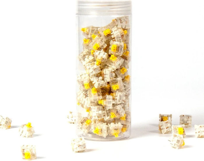 Keychron Gateron Silent Yellow Switch Set, 110er-Pack