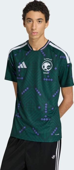 adidas FIFA WM 2026 Saudi-Arabien Heimtrikot kurzarm aurora ivy/white (Herren)