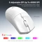 Redragon M919 SPARDA Ultra 8K Wireless Gaming Mouse weiß, USB/Bluetooth Vorschaubild