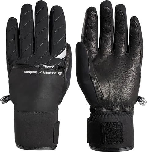 Zanier Radiator Skihandschuhe schwarz