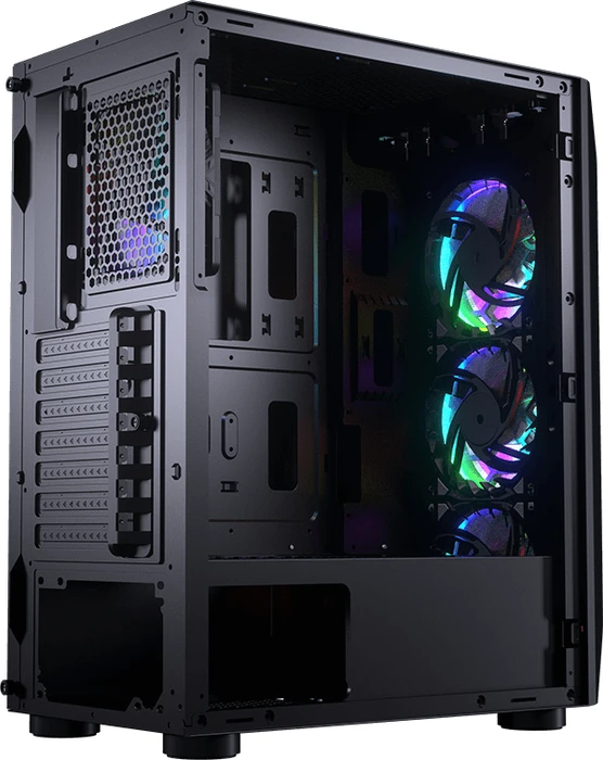 Cougar MX410-G RGB, Glasfenster
