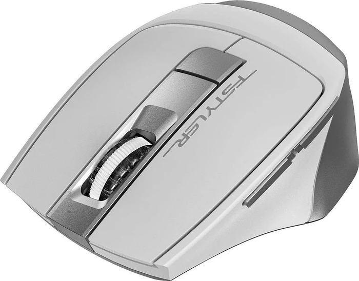 A4Tech FSTYLER Collection FB35 Wireless Dual-Mode Mouse Icy White, USB/Bluetooth