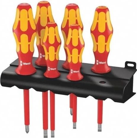 Wera Kraftform Plus Serie 100 VDE 160i/6 Schraubendrehersatz, 6-tlg.