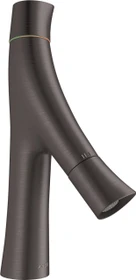 Hansgrohe Axor Starck Organic 80 Waschbeckenarmatur mit Ablaufgarnitur brushed black chrome