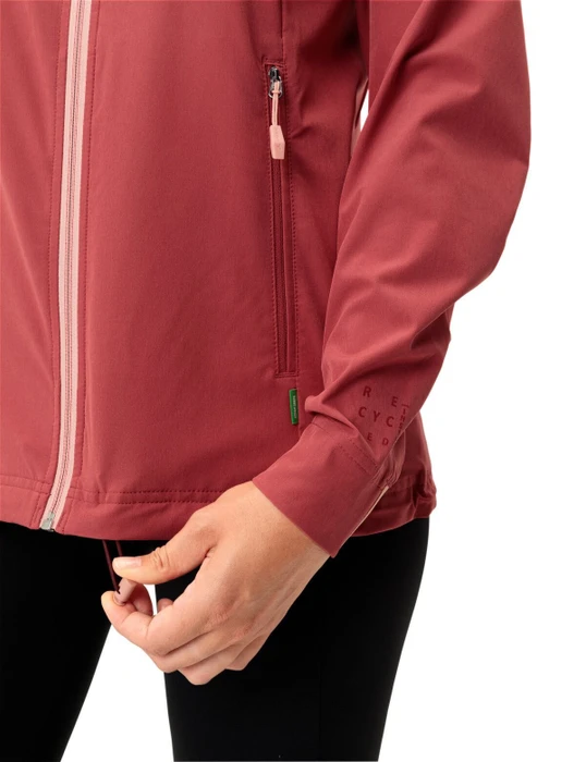 Vaude Neyland Wind Funktionsjacke brick (Damen)