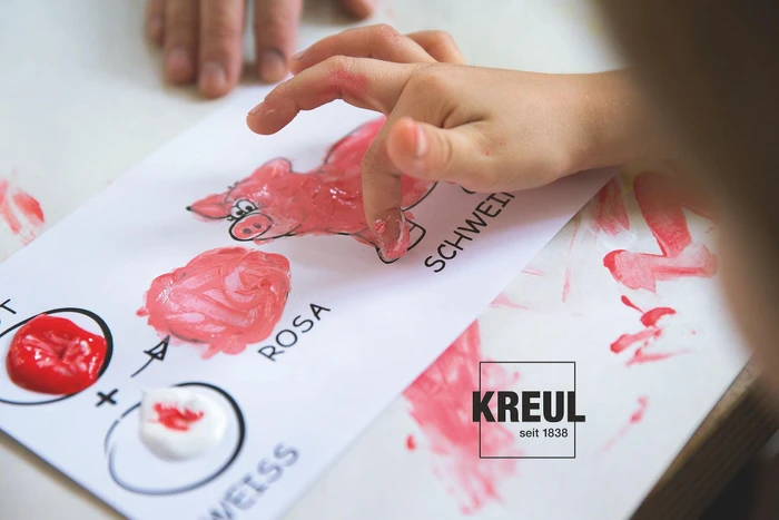 Kreul Mucki Fingerfarbe Set 5 Stück 50ml
