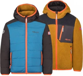 Trollkids Sandvika Turnover Funktionsjacke nordic blue (Junior)