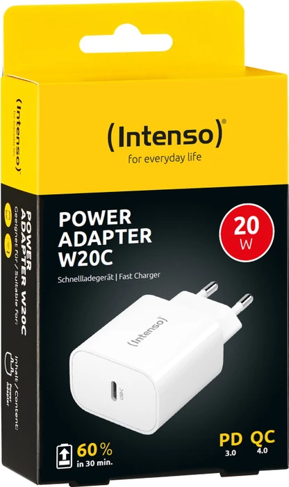 Intenso Power Adapter W20C weiß