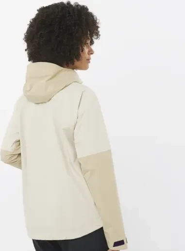 Salomon Outerpath 2.5L Funktionsjacke white pepper/rainy day (Damen)