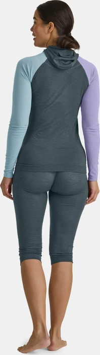 Ortovox 120 Comp Light Hoody Funktionsshirt langarm dark arctic grey (Damen)