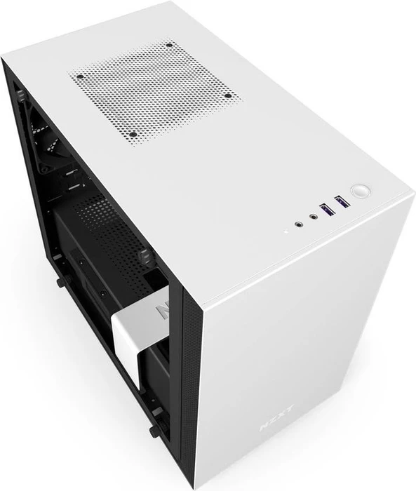 NZXT H200i weiß, Glasfenster, Mini-ITX