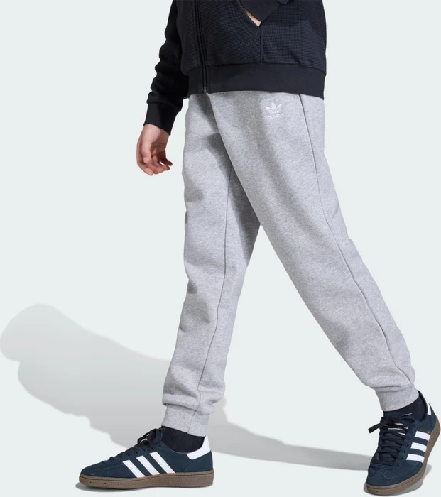 adidas Kids Trainingshose lang medium grey heather/white (Junior)