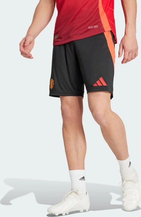 adidas Manchester United 2024/2025 Heimshorts schwarz (Herren)