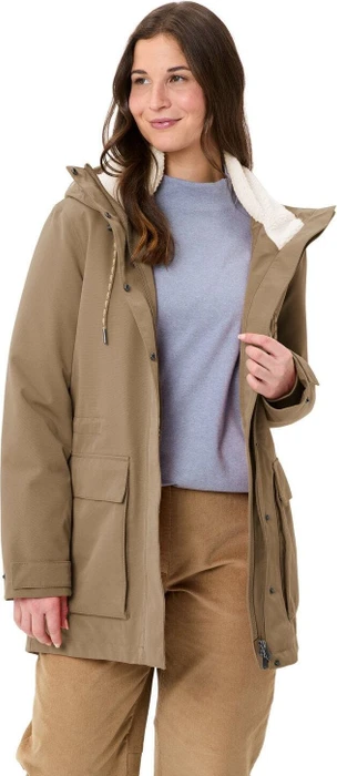 Vaude Manukau III Funktionsmantel oat (Damen)