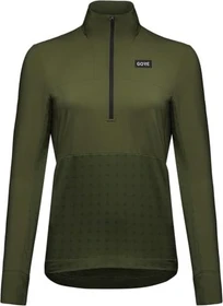 Gore Wear TRAILKPR Hybrid 1/2 Zip Trikot langarm utility green (Damen)