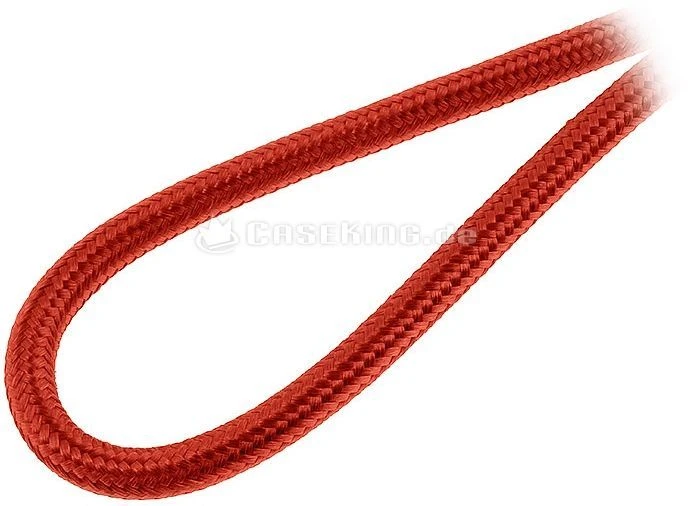 BitFenix Alchemy interne Audio-Verlängerung 30cm, sleeved, orange